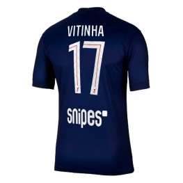 Paris Saint-Germain Vitinha #17 Thuis tenue 2025-26 Korte Mouw